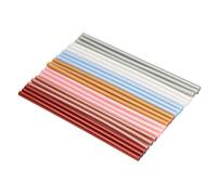 Qcwwy 21 Mini Barras de Pegamento Caliente de 7 X 200 Mm, Resina Epoxi, Mini Barras de Pistola de Pegamento de Colores para Manualidades, Reparaciones Generales, Otros Suministros de Bordado y Costura