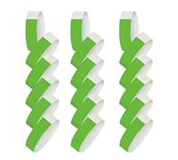 Qcwwy 300 Pulseras de Papel Sintético, Bandas Desechables para Festivales, Conciertos y Eventos Deportivos, Identificación Duradera e Impermeable para Grandes Multitudes, Artículos para el Hogar