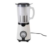 Qcwwy 3800W Procesador de Alimentos Comerciales, 26000 Rpm 5 en 1 Mezcladora de Amortiguación de la Licuadora de Encimera con Suministros de Cocina de Tazón de Acero (Enchufe de la UE)