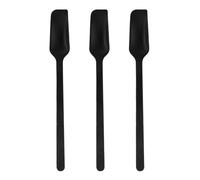 Qcwwy 3pcs Silicona Spátulas de Frasco Pequeño con Manija Largo, Spatulas de Silicona de Ergonómico de 7.5 Pulgadas de 7.5 Pulgadas Spatulas de Silicona Spatulas con Rasguños de