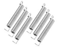 Qcwwy 6pcs / Set Guitar de Guitarra Profesional Guitarra Tremolo Bridge Springs para ST -Tipe - Tonos de Mejora y Estabilidad Adaptados a Guitarristas y Músicos Metal Alloy