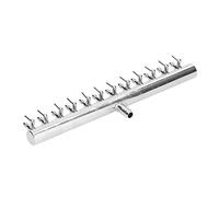 Qcwwy Accesorios para Bombas de Aire Accesorios para Peceras Válvula de Control Interruptor de Ajuste de CO2 de Acero Inoxidable con Entrada de 8 Mm Salida de 6 Mm para de Bombas de Oxígeno y (12