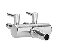 Qcwwy Accesorios para Bombas de Aire para Accesorios para Bombas de Oxígeno y Conexiones de Mangueras para Peceras (2 Cabezas)