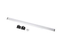 Qcwwy Accesorios para Piezas de RV 980 Mm / 38.6 Pulgadas de Aleación de Aluminio Slider Slider Rail Light Rail Sendero Accesorios de Hardware de Escritorio Oculto para RV Yate Hostel Table