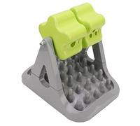 Qcwwy Alimentador Lento Interactivo para Perros, Rompecabezas de Juguete, Dispensador de Golosinas de Plástico ABS con Tazón de Alimentación Lenta para una Alimentación Saludable y