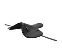 Qcwwy Almohadilla para Silla de Montar de Caballo, Estera de Microfibra Absorbente de Golpes para Doma y Eventos de Salto, Recreación en el Jardín