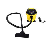 Qcwwy Aspiradora en Seco y Húmedo, Limpiador de Bidón, 1000 W, 16 KPa, 10 L, for Limpieza Doméstica y del Taller (Enchufe de la UE 220V)