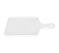 Qcwwy Bandeja de Silicona Tabla de Cortar Queso para el Hogar Tabla de Servir Bandeja de Refrigerios de Frutas Posavasos Hecho de Material de Silicona Herramientas de Artesanía Compatibles (Molde de