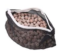 Qcwwy Biobola de Cerámica, 705 G, 0,39 Pulgadas, Medio Filtrante de Cuarzo Hueco para Acuario para Estanque Marino, Agua de Mar, Recipiente de Agua Dulce, Promueve el Intercambio de Oxígeno y el