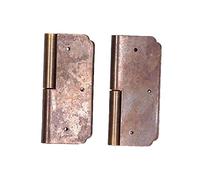 Qcwwy Bisagra de Latón Juntas de Pasador Doble Herrajes para Muebles para Mesas Plegables Armarios con Nudillos Resistencia a la Corrosión Fácil de Instalar Herrajes para el Hogar