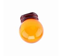 Qcwwy Bola de Curación de Bola de Cristal Raro con el Soporte para Decoración del Escritorio Feng Shui Fortetting Meditación para la Familia de Amigos Navideños 40 Mm