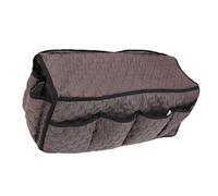Qcwwy Bolsa para Reposabrazos de sofá, Organizador de Almacenamiento para Reposabrazos de sofá de Piel Sintética con 14 Bolsillos, Soporte Remoto de 50 X 22 Cm, Diseño que Ahorra Espacio para,
