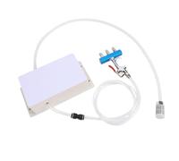 Qcwwy Bomba Inyectora de Carne Eléctrica, Inyectores Automáticos de Adobo, Kit de Jeringa, Herramienta de Inyección de Salmuera para Barbacoa, Pistola de Condimento de Carne de Pavo con (Enchufe de