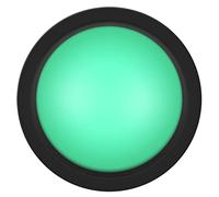 Qcwwy Botón Masivo de 100 Mm Otros Coleccionables Consola Máquina de Reemplazo Piezas de Videojuegos para Máquinas Expendedoras Interactivas Máquinas de Juegos Grandes (100# Verde+Tres Patas 100 Mm
