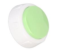 Qcwwy Botón para Hablar de, Botón de Comunicación para Mascotas, Botones Grabables para Perros con Diseño Luminoso, Almohadillas Antideslizantes para Entrenamiento de Grabación de Voz (Green)
