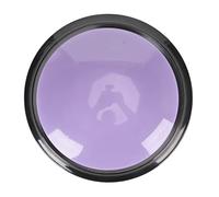 Qcwwy Botón para Hablar de, Botón de Comunicación para Mascotas, Botones Grabables para Perros con Diseño Luminoso, Almohadillas Antideslizantes para Entrenamiento de Grabación de Voz (Purple)