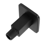 Qcwwy Brazos de Ducha Brazo de Ducha, 8,5 Cm Cuadrado Recto Cabezal de Extensor Extensión Montaje en Techo con Conexión G1/2 Pulgadas para Baño de Recto de Acero Inoxidable