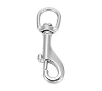 Qcwwy Broche de Ojo Giratorio, Gancho de Perno de Gatillo Resistente de Acero Inoxidable 316 para Correa de Perro, Equipo de Buceo, Correa de Cámara, Tamaño de 101mm (101mm)