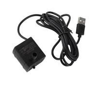 Qcwwy Cable de Bomba de Fuente, Enchufe USB para Fuente en Miniatura de Interior, Bomba de Agua de Paisaje, con Material ABS de para Estanques, Peceras, Jarrones, Rocallas