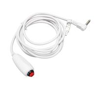 Qcwwy Cable Universal de Botón de Llamada de Emergencia, 9.8 Pies, Material ABS, Asistencia de de Alerta Médica para Cuidadores, Adultos Mayores
