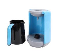 Qcwwy Cafeteras Automática con Calentamiento Rápido de 5 Minutos Función para Mantener Caliente Turca Portátil Ideal para Uso en el Hogar, la Oficina y los Viajes Café Turco de 400 W (BLUE)