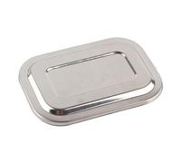 Qcwwy Caja de Agujas de Acero Inoxidable, Organizador de Agujas Veterinarias Duradero, Caja de Acupuntura con Cierre Hermético para Suministros Veterinarios, Cría de Jardines