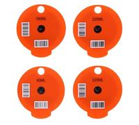 Qcwwy Cápsulas de café Recargables Cápsulas de café Recargables de Reutilizables PP Filtros de Recapacitables POLES PARA CAPATALES