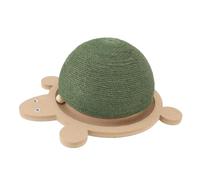 Qcwwy Cat Scratching Ball Toy Sisal Diseño de Bola Pequeña Proteja Muebles Scratcher para el Entretenimiento