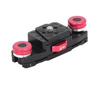 Qcwwy Clamp/Holder para Cinturón de Cámara, Aleación de Aluminio, Bloqueo Sólido como una Roca, Fácil Instalación, Abrazadera Ajustable para Cámaras de Acción sin Espejo y Usuarios de Mochilas