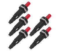 Qcwwy Cocina Más Ligera PP Shell Piezo Starter 1 Out 2 Chispa para Cocinar Afuera, Paquete 5 Encendido de Cocina para Gas