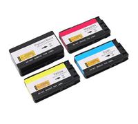 Qcwwy Combo de Cartucho de Tinta Precisa Conjunto de Combo PRO 8100 8600 8610, Reemplazo de Cartuchos de Tinta de Impresora de Alto Rendimiento para 950XL 951XL, para Uso de la Oficina, 4 Paquete