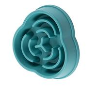 Qcwwy Comedero Lento Antideslizante para Perros Pequeños y Medianos Que Comen Rápido Suministros para Perros Saludables para la Digestión (Verde Oliva)