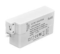 Qcwwy Conductor LED Rendimiento Estable Sin Parpadeo Para el Baño Transformador de Luz LED Para la Oficina en Casa ABS 30W DC 12V 2.5A Para Habitaciones Lecturas de Lectura de cocina.
