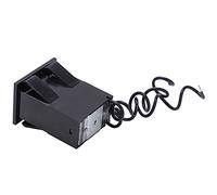 Qcwwy Contador Electromagnético, Contador de Pulsos de 6 Dígitos con Instalación a Presión y Tornillo Fijo, para Maquinaria Textil Química, Industria Minera, CC 24 V (12V)