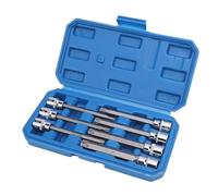 Qcwwy Control de Transmisión de 3/8 de Pulgada para Brocante de Estrellas Conjunto de Acero T25-T60 CRV de 110 Mm de Largo, Kit Portátil para la Reparación Automotriz
