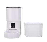 Qcwwy Control Remoto Alimentador de Mascotas Smart Smart Pet Freeder Automatic Food Dispenser and Woming para Gatos Perros Alimentando Riegando Gatos Diarios Diarios