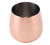 Qcwwy Copa De Vino De Acero Inoxidable Copas De Vino Vaso De De Metal Sin Tallo De 550 Ml Con Diseño Único En Forma De Huevo Para Acampar Al Aire Libre, Fiestas De Viaje Y Cócteles De De Acero