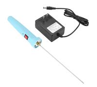 Qcwwy Cortador de Espuma, Kit de Cortador de Espuma de Alambre Caliente, 24W, 20cm, Cortadora Eléctrica de Tallado Eléctrico, Kit de Herramientas de Pluma, Pluma Cortadora de Espuma(Enchufe de la UE)