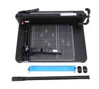 Qcwwy Cortador de Papel Manual, 400 Hojas de 1,5 Pulgadas Capacidad de Corte de Espesor de 1,5 Pulgadas Máquina de Corte de Papel de Escritorio de Papel Pesado para Tela No Tejida de