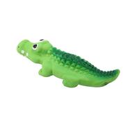 Qcwwy Cosas de Juego de Perros de Cocodrilo Suave y Duradero, Lindo Juguete de Cachorro de Mascotas de Látex para Cuidado y Entretenimiento, Tamaño 8.3 * 2.6 * 2in