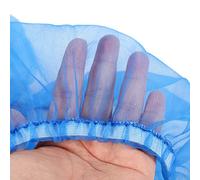 Qcwwy Cubierta para Jaula de Pájaros Malla de Nailon Suave Protección contra Pájaros para Mascotas El Diseño Elástico Evita la Dispersión de Semillas Grande y Ventilado para Periquitos y Loros (Blue)