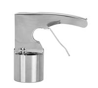 Qcwwy Cuchara para Helado con Gatillo, Cuchara para Helado Cilíndrica de Acero Inoxidable S304, Liberación Accionada por Resorte, Borde Rectificado, Ergonómico para Panaderos Caseros y Servicio de