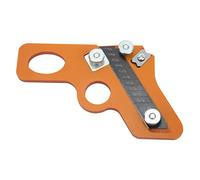 Qcwwy Cuchilla para Recortar Carpintería, Acero de Aleación de 6 Mm con Ergonómico, para Recortar Biselados de Tiras de PVC, Tableros de Yeso, Alfombras y Cuero (2 Uso)