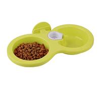 Qcwwy Cuenco Colgante Doble para Mascotas Material PP Diseño Extraíble Cuencos de Alimentación para Mascotas Fáciles de Limpiar para Gatos y Perros Pequeños Suministros para Perros Compatibles con