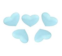 Qcwwy Decoración de Confeti del Corazón Decoración de la Esponja en Forma de Corazón Amor Esponja con Forma de Pétalos a Mano DIY DIY PETAL CUMPLEAÑOS Table de Boda Festivales de Festivales (2,1 cm
