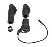 Qcwwy Empuñadura del Acelerador para Bicicleta Eléctrica Palancas de Giratorias de Control de Velocidad para Scooter con Enchufe para Motor Central Manillar de 22,2 Mm Empuñadura del Acelerador para
