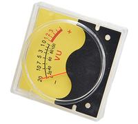 Qcwwy Encabezado del Medidor de VU Medidor de VU Preciso DB de Encabezado 500uA Tipo de Puntero Rendimiento Estable Antiestático para Estudio de Grabación de Bricolaje Sonido del Automóvil con