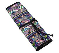 Qcwwy Estuche para Pinceles, Soporte para Pinceles, Almacenamiento de Lienzo Artístico, Soporte para Pinceles, Protege Al Artista, Acrílico, Aceite, Acuarela, Pinceles para Acrílico, Aceite, Acuar