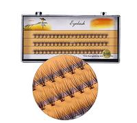 Qcwwy Extensiones de Pestañas Suaves, 60 uds., Volumen 3D, Aspecto Esponjoso para Artistas de Maquillaje y Kits de Extensión de Pestañas para Uso Doméstico (8mm)