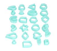 Qcwwy Fácil de Usar un Conjunto de Arcilla de Polímero para la Producción de Joyas, 24 piezas. Herramientas para Molde de Arcilla para Principiantes o Amantes de la Artesanía, Regalos de Navidad